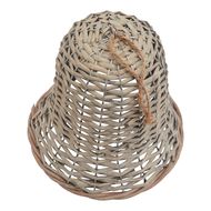 The Noel Collection Extra Large Wicker Bell Decoration - Thumb 3