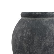 Amalfi Grey Jar Shaped Planter - Thumb 3