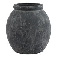 Amalfi Grey Jar Shaped Planter - Thumb 1