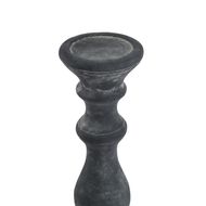 Amalfi Large Grey  Column Candle Holder - Thumb 2