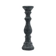 Amalfi Large Grey  Column Candle Holder - Thumb 1