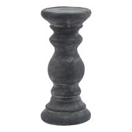 Amalfi Small Grey  Column Candle Holder - Thumb 1