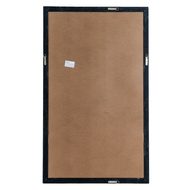 Black Wood Large Window Mirror - Thumb 5