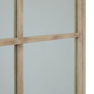 Washed Wood Large Window Mirror - Thumb 3
