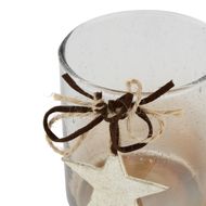 Coffee Ombre Collection Candle Holder Votive With Star - Thumb 2