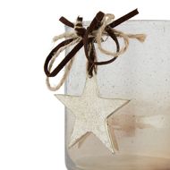 Coffee Ombre Collection Candle Holder Votive With Star - Thumb 3