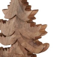 Natural Wooden Large Christmas Tree - Thumb 4