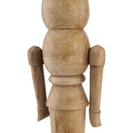 Natural Large Nutcracker Decoration - Thumb 3