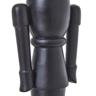 Minimalist Black Wooden Nutcracker Decoration - Thumb 3