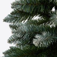 Large Snowy Conifer Tree In Hessian Wrap - Thumb 2