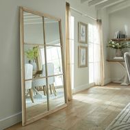 Washed Wood XL Window Mirror - Thumb 5