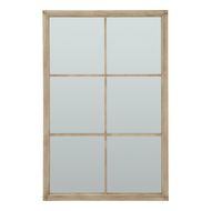 Washed Wood XL Window Mirror - Thumb 1