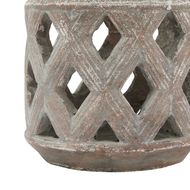 Siena Brown Lattice Lantern - Thumb 3