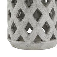 Athena Stone Large Lattice Lantern - Thumb 3