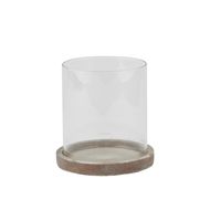 Siena Brown Hurricane Lantern - Thumb 1