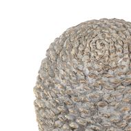 Large Stone Effect Pinecone Ornament With Gold Accents - Thumb 2