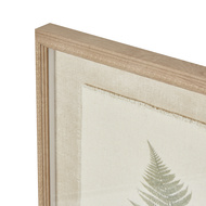 Bracken Art On Texture-Torn Paper With Beaded Frame - Thumb 5