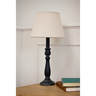 Ravenna Column Table Lamp With Linen Shade - Thumb 6