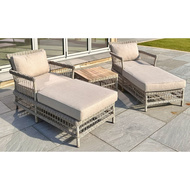 Provence Collection Outdoor Sun Lounger Set - Thumb 3