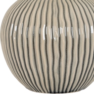 Pallida Collection Small Striped Vase - Thumb 3