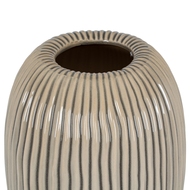 Pallida Collection Large Striped Vase - Thumb 2