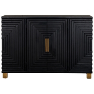 Lennox Black 2 Door Sideboard - Thumb 2