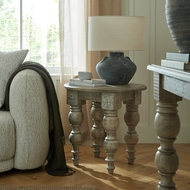 The Rutland Collection Round Side Table - Thumb 6