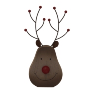Rustic Standing Rudolf Decoration - Thumb 1