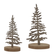 Rustic Silhouette Tree On Stand - Thumb 3