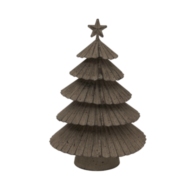 Large Rustic Metal Layered Tree With Star - Thumb 2