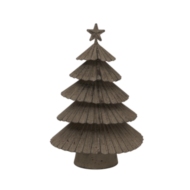 Large Rustic Metal Layered Tree With Star - Thumb 1