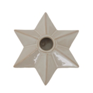 Alora Ceramic Angled Star Candle Holder - Thumb 2