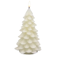 Luxe Collection Natural Glow Cream Large Tree LED Wax Candle - Thumb 1