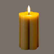 Luxe Collection Natural Glow 2.75x5 Stone LED Candle - Thumb 2