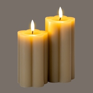 Luxe Collection Natural Glow 2.75x6 Stone LED Candle - Thumb 4