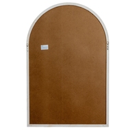 Washed Wood Arched Window Mirror - Thumb 5