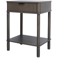 Reed Collection 1 Drawer Side Table - Thumb 1