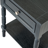 Contour Collection 1 Drawer Side Table - Thumb 4