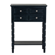 Contour Collection 4 Drawer Side Table - Thumb 3