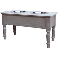 Serene Collection Pet Feeder Table - Thumb 1