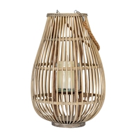 Medium Ellipse Lantern With Glass Holder - Thumb 2