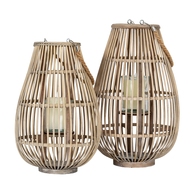 Medium Ellipse Lantern With Glass Holder - Thumb 5