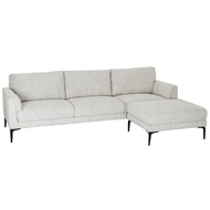 Zephra Three Seater Sofa With Footstool - Thumb 3