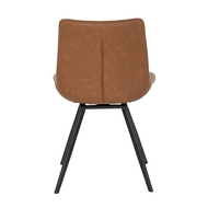 Malmo Tan Swivel Dining Chair - Thumb 3
