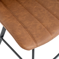 Malmo Tan Swivel Bar Stool - Thumb 4