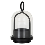 Nyx Large Candle Holder With Glass Cloche - Thumb 1