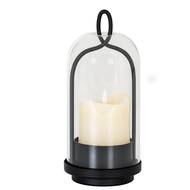 Nyx Medium Candle Holder With Glass Cloche - Thumb 2