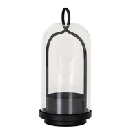 Nyx Medium Candle Holder With Glass Cloche - Thumb 1