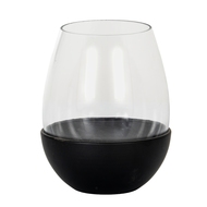 Neris Large Candle Holder With Glass Goblet - Thumb 1