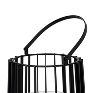 Lynk Large Lantern With Handle And Glass Candle Holder - Thumb 4